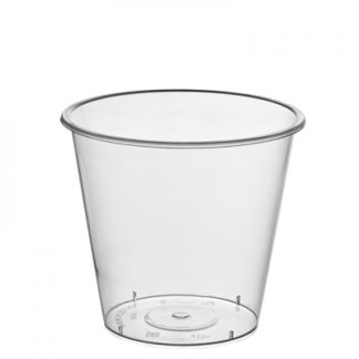 Стакан пластиковый для коктейлей 375мл 90мм "Бабл Кап/Bubble Cup"