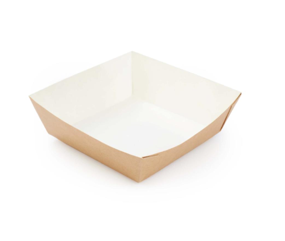 Контейнер картонный "Трэй/Eco Tray 550" лоток 139*139*42мм