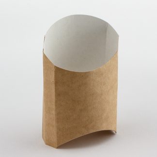 Коробка для картошки фри "Фри/Eco Fry M" крафт 105*50*110мм