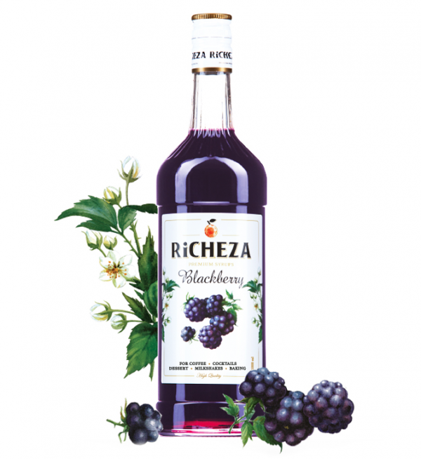 Сироп "Ричеза/Richeza" ежевика 1л