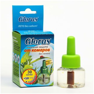 Жидкость для фумигатора "Glorus/Глорус"" 45 ночей