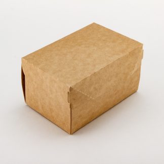 Контейнер картонный "Eco Cake" 1200мл для десертов белый 150*100*85мм