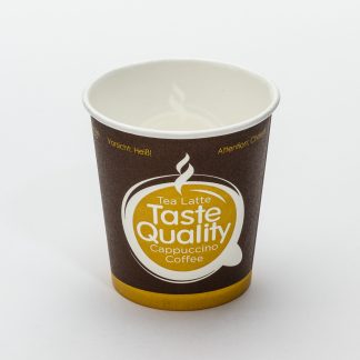 Стакан картонный 100мл 1-сл. "тэйст кволити/taste quality" d62мм