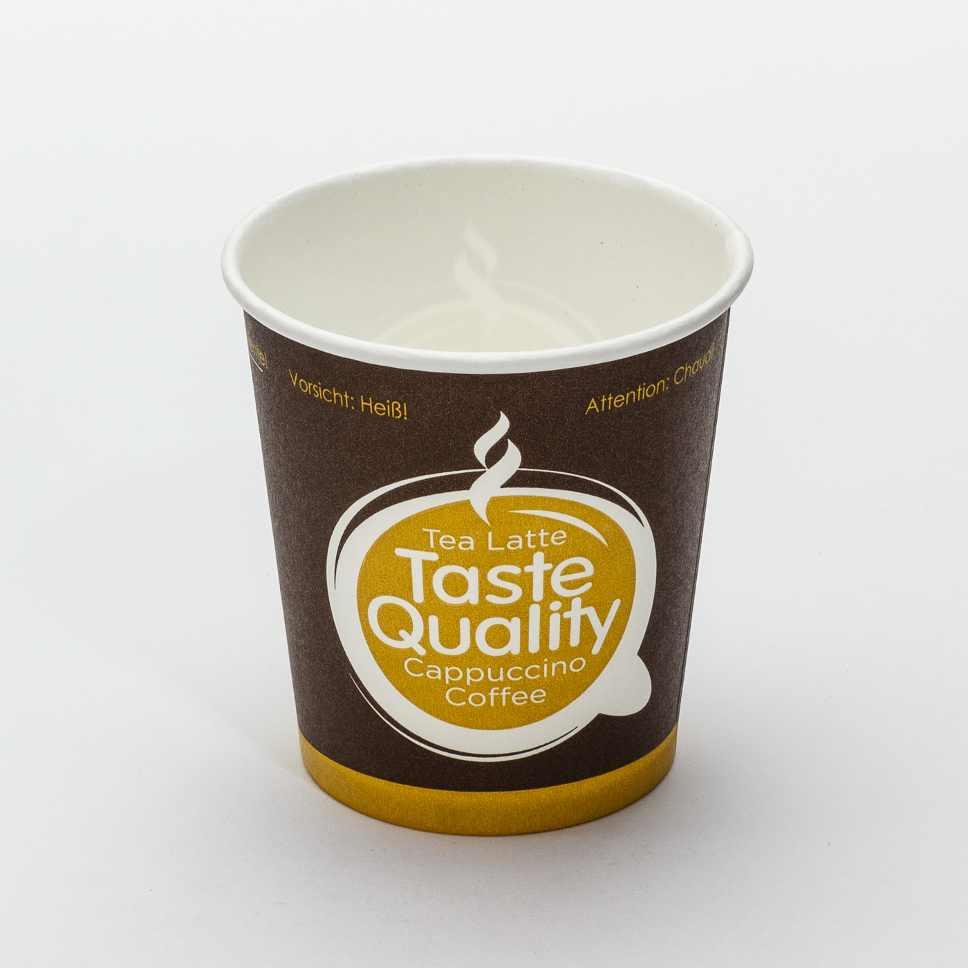 Стакан картонный 100мл 1-сл. "тэйст кволити/taste quality" d62мм