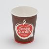 Стакан картонный 180мл 1-сл. "taste quality" d72мм