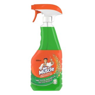Ср-во для стекол "Мускул/Mr. Muscle" 450мл