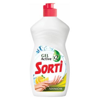 Ср-во для мытья посуды "Сорти/Sorti" 450мл