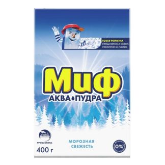 Стиральный порошок "Миф" 400г руч. стирка