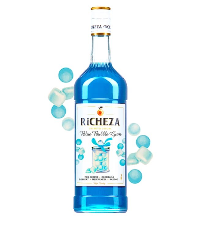 Сироп "Ричеза/Richeza" блю баббл гам 1л