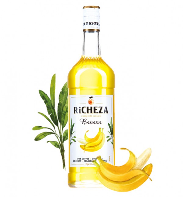 Сироп "Ричеза/Richeza" банан 1л