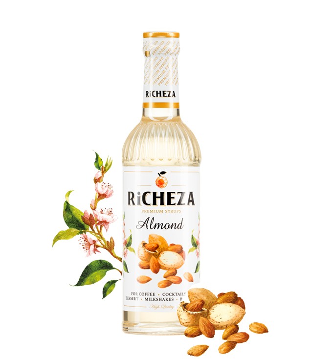 Сироп "Ричеза/Richeza" миндаль 0,33л