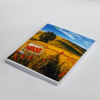 Тетрадь А5 на скрепке 96л