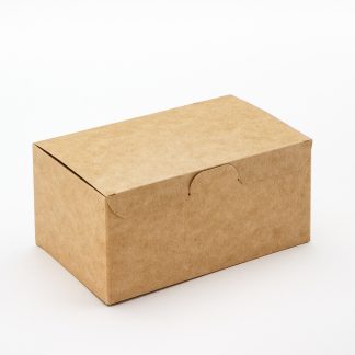Коробка картонная "Фастфуд бокс/Eco Fastfood Box L" 150*91*70мм