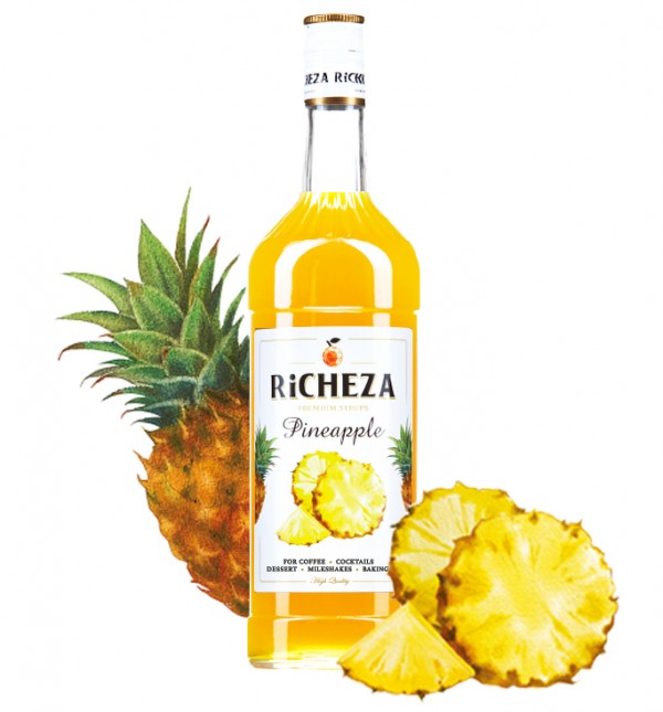 Сироп "Ричеза/Richeza" ананас 1л