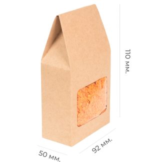 Упаковка для чая/орехов/снэков "Tea Box" 182/110*92*50мм