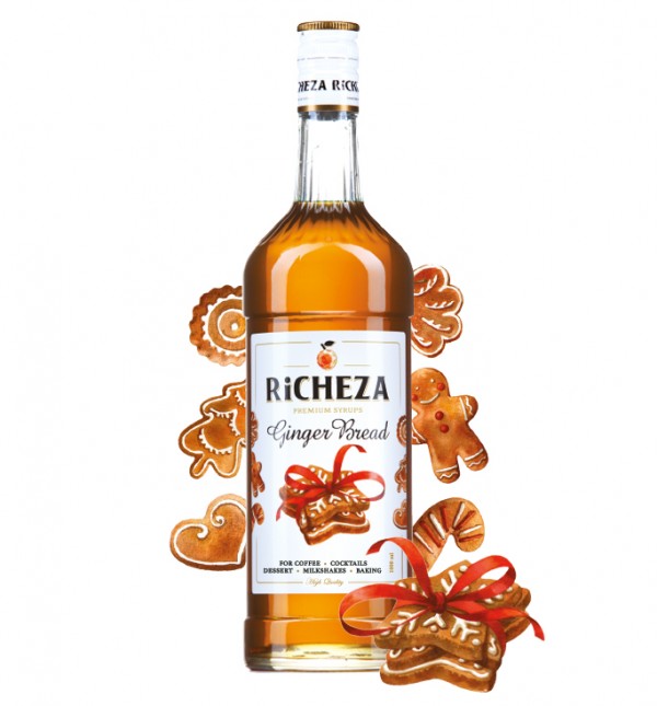 Сироп "Ричеза/Richeza" имбирный пряник 1л
