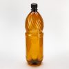Бутылка ПЭТ 1,5л коричневая с крышкой