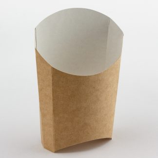 Коробка для картошки фри "Фри/Eco Fry L" крафт 126*50*135м