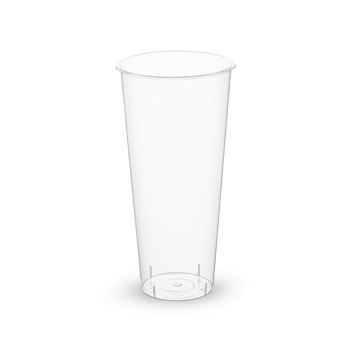 Стакан пластиковый для коктейлей гланцевый 650мл 90мм "Bubble Cup"
