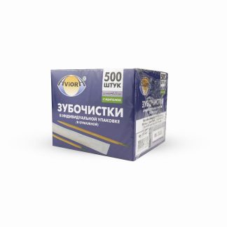 Зубочистки в инд. ПЭ с ментолом 500шт