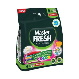 Стиральный порошок безфосфатный Master Fresh Color 4кг