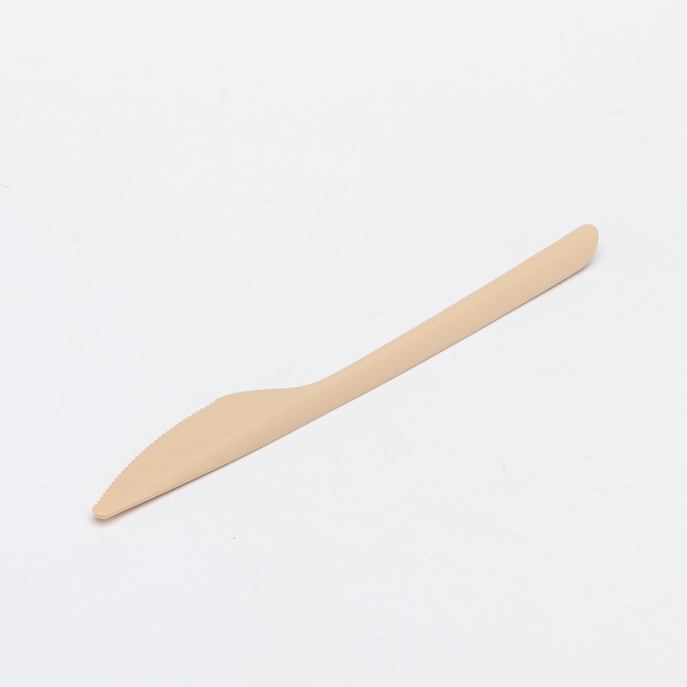 Нож из кукурузного крахмала 173мм бежевый"Эко найф/Eco knife"