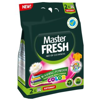 Стиральный порошок безфосфатный Master Fresh Color 2кг (8)