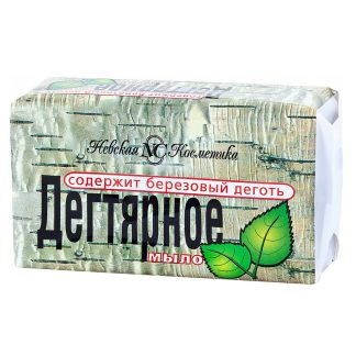 Мыло "Невская косметика" 140г дегтярное