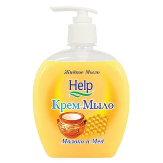 Жидкое мыло "Хелп/Help" с дозатором 300мл