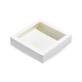 Контейнер картонный "Eco Tabox Pro" 1500мл белый 200*200*40мм