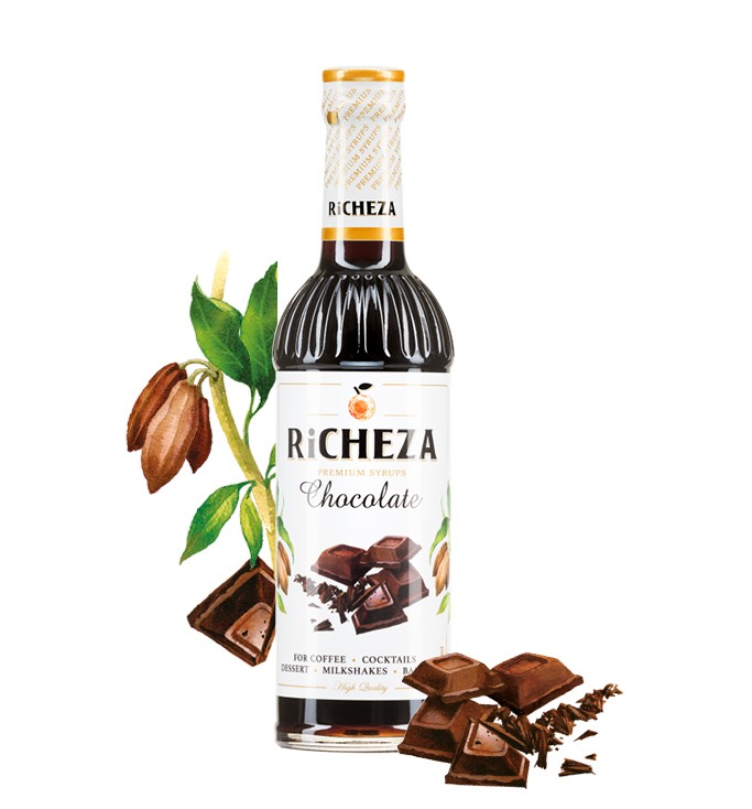 Сироп "Ричеза/Richeza" шоколад 0,33л стекло